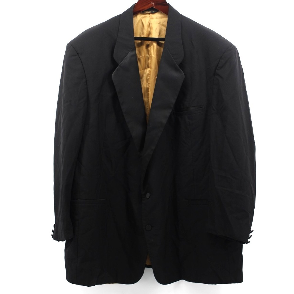 Loro Piana Super 90s After Six Moda Collection Mens Tuxedo Jacket Size 56 Italy